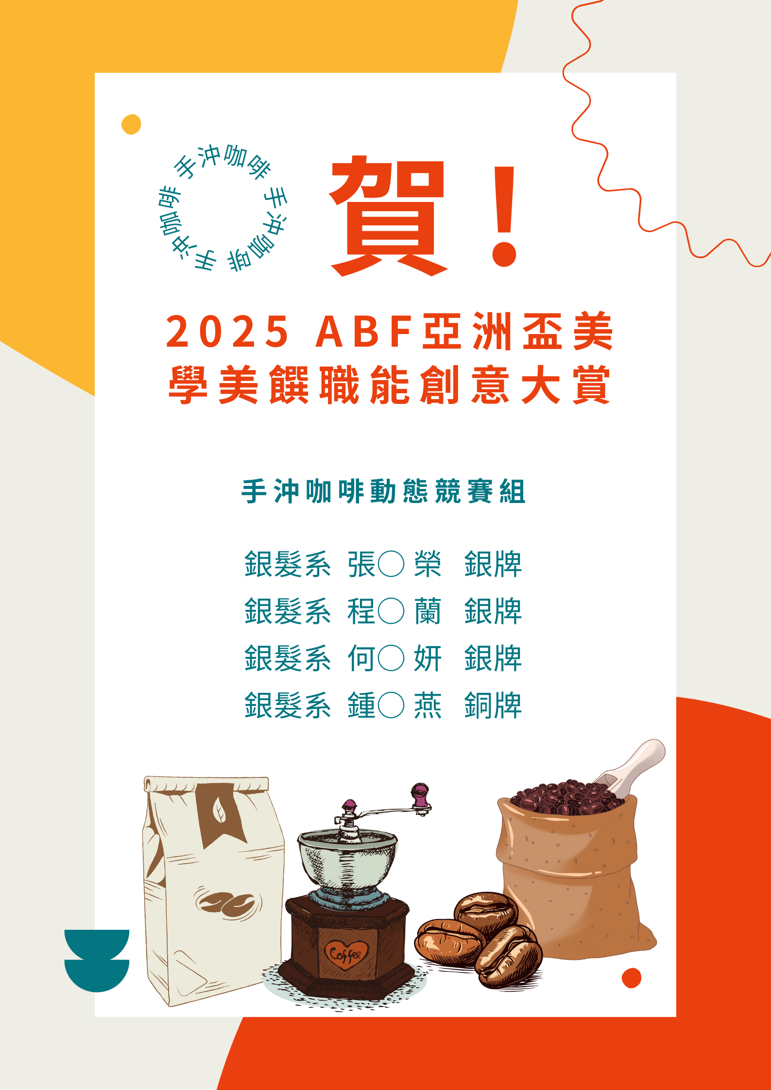 2025ABF亞洲盃美學美饌職能創意大賽